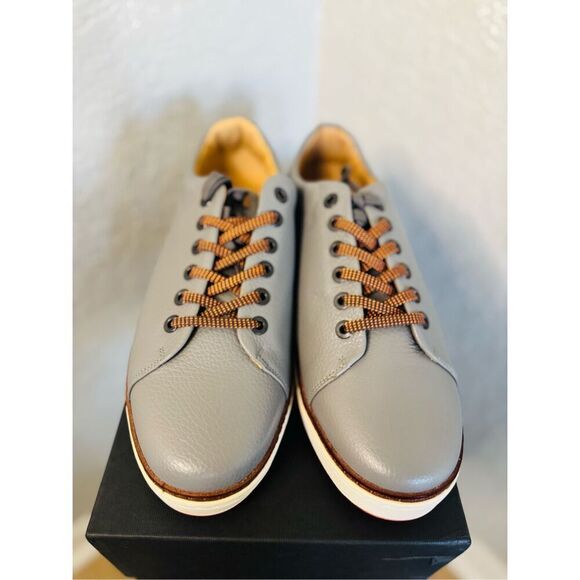 Royal Albartross PONTIAC V2 Spikeles Leather Welt Golf Shoe, Size 11, Slate NWT - Picture 8 of 17